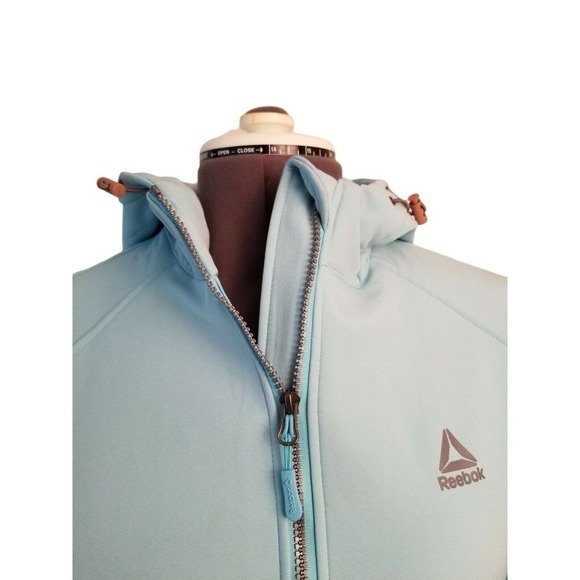 Women's Jacket Fleece with Hooded Long Sleeve Full Zip Warm Jacket Coat‎ Medium - Picture 3 of 5